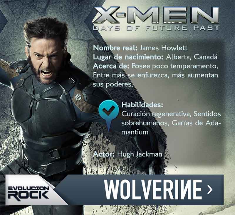 Conoce los personajes de ‘X-Men: Days of Future Past’ – Parte I