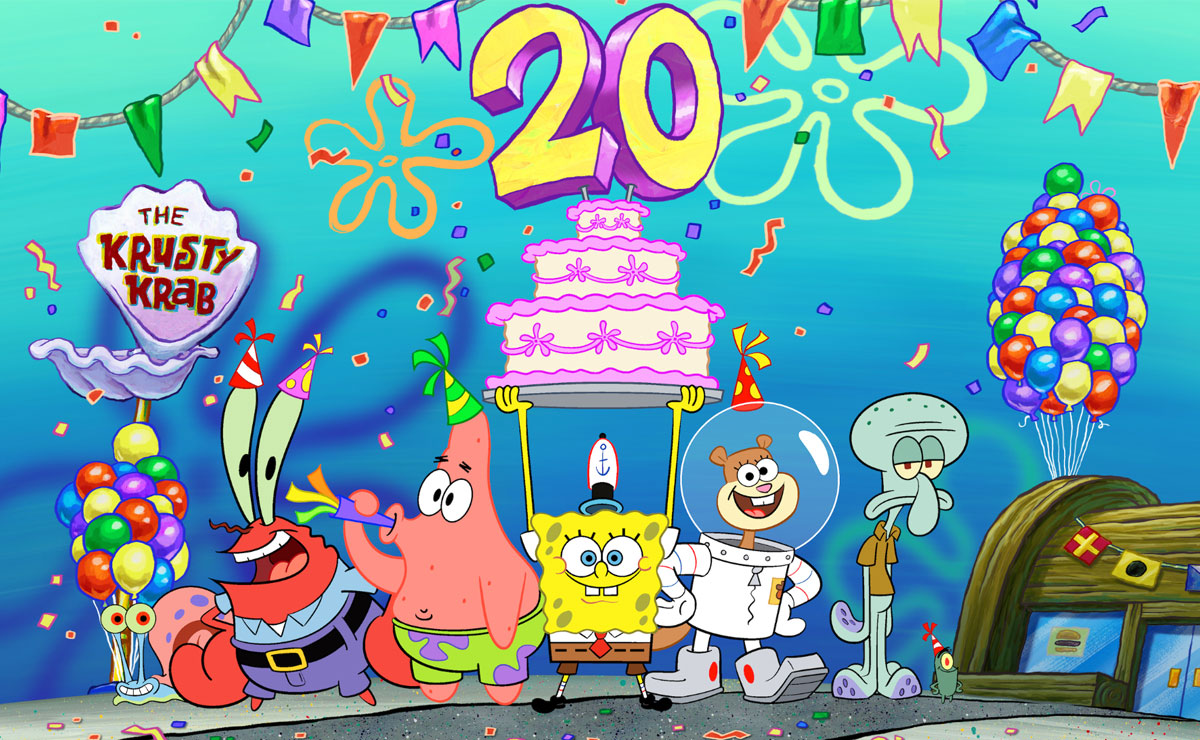 Nickelodeon Latinoamérica celebra los 20 años de Bob Esponja