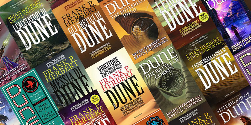 'Dune' es la novela de Ciencia Ficción más vendida de todos los tiempos. A la fecha, la saga está compuesta por 21 libros.